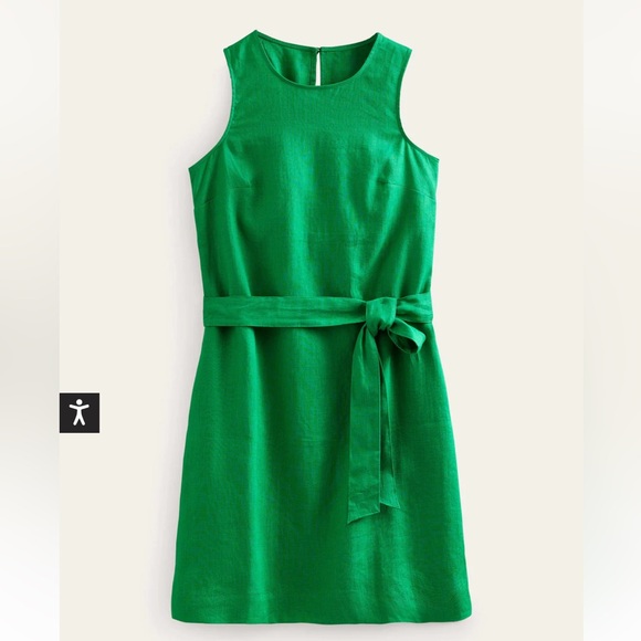 EUC Boden Linen Sleeveless Dress - Picture 2 of 15